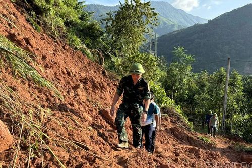 Xã Tân Tiến (Bảo Yên): Có trên 60 điểm sạt lở do hoàn lưu bão số 3