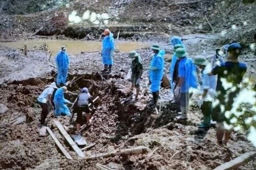 Tìm thấy thi thể nạn nhân mất tích do sạt lở đất tại xã Nghĩa Đô