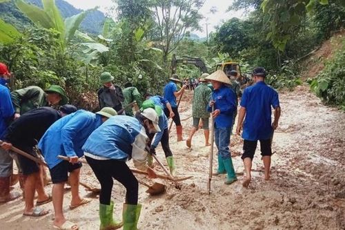 Tuổi trẻ Sơn La xung kích hỗ trợ đồng bào vùng thiên tai