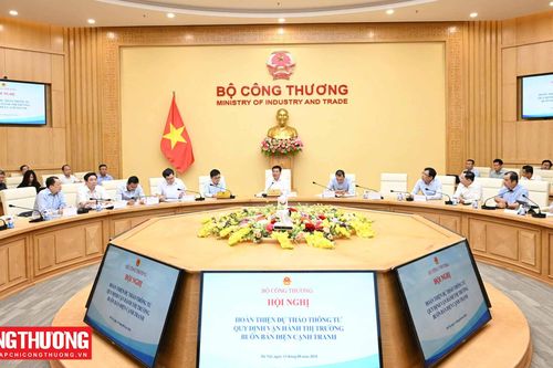Sớm hoàn thiện Dự thảo Thông tư quy định vận hành thị trường bán buôn điện cạnh tranh