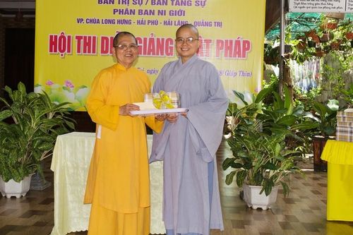Quảng Trị: Phân ban Ni giới GHPGVN tỉnh tổ chức Hội thi diễn giảng Phật pháp năm 2024