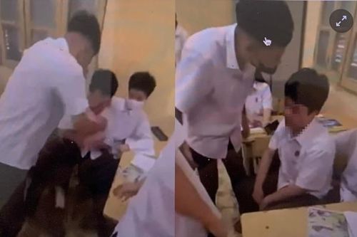 Vụ nam sinh đánh bạn trong lớp học: Tạm đình chỉ học 2 học sinh
