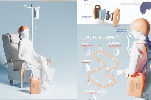 Athena - Thiết bị ngăn rụng tóc với bệnh nhân ung thư