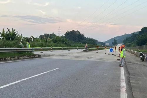 Lưu thông trở lại trên nút giao IC18, IC19 cao tốc Nội Bài – Lào Cai