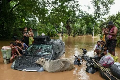 Số người thiệt mạng do bão, lũ ở Myanmar tăng lên 74