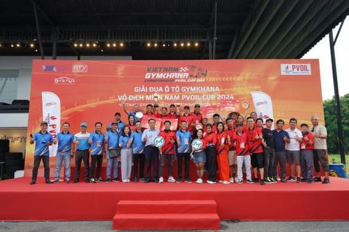 Lộ diện những nhà vô địch Giải đua ô tô Gymkhana Vô địch miền Nam PVOIL Cup 2024