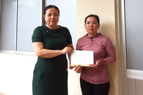 Em Nguyễn Văn Tiến được giúp đỡ hơn 74 triệu đồng