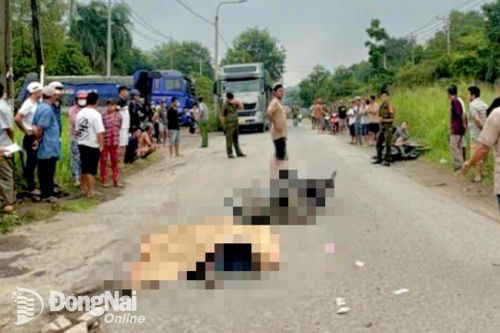 2 xe máy va chạm trên đường Hoàng Văn Bổn làm 2 người tử vong