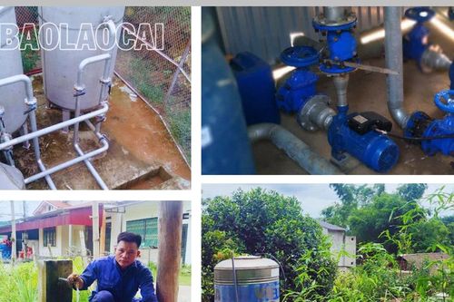 Xã Thống Nhất phúc đáp Báo Lào Cai về công trình nước thi công kém chất lượng