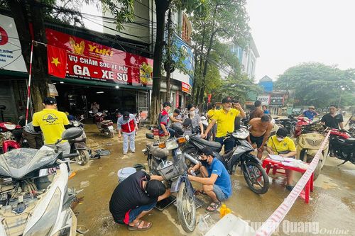 Sửa chữa miễn phí xe máy bị ngập nước