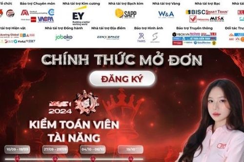 Cuộc thi Kiểm toán viên tài năng 2024 chính thức mở đơn vòng 1