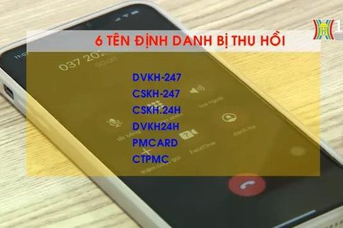 Thu hồi 6 tên định danh phát tán tin nhắn rác