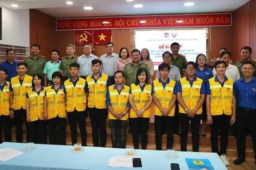 TPHCM: Ra mắt Đội Thanh niên công nhân đảm bảo ANTT tại KCN Tân Thới Hiệp