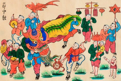 Trăng, Tết Trung thu và những linh vật ở cung trăng