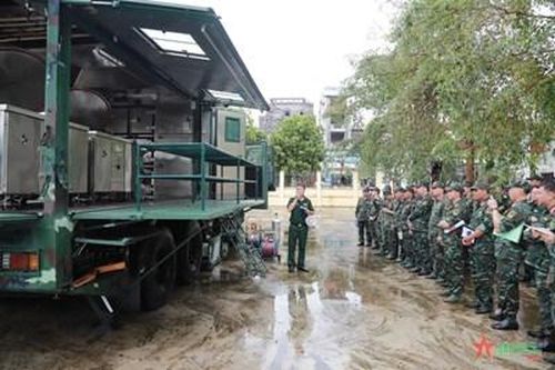 Cục Quân nhu: Huấn luyện sử dụng xe bếp tự hành sản xuất loạt '0' năm 2023