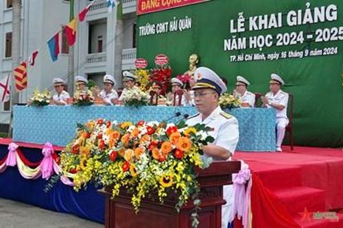 Trường Cao đẳng Kỹ thuật Hải quân khai giảng năm học 2024-2025