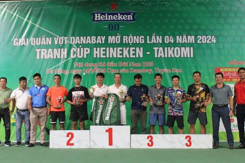 130 tay vợt tham dự giải Danabay mở rộng lần 4 năm 2024