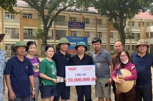Báo GD&TĐ kết nối nhiều tấm lòng giúp người dân phía Bắc khắc phục hậu quả bão lũ
