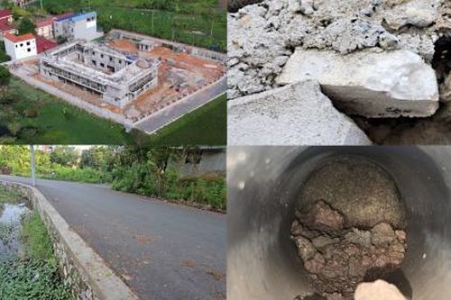 Hà Nội: Dự án do Ban QLDA đầu tư xây dựng huyện Phúc Thọ làm chủ đầu tư có dấu hiệu bị thi công ẩu