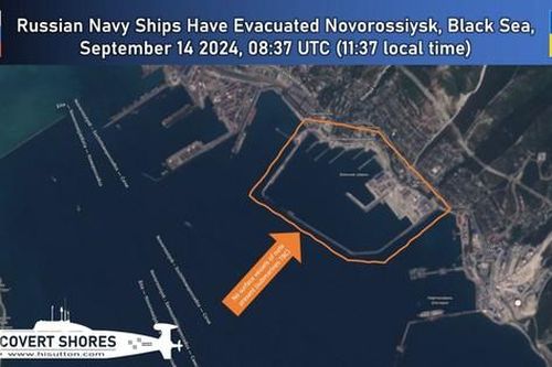 Hạm đội Biển Đen Nga rời cảng Novorossiysk