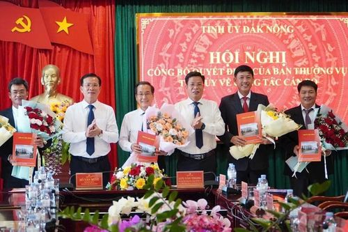 Điều động, bổ nhiệm nhiều cán bộ lãnh đạo ban, ngành ở Đắk Nông