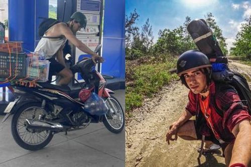Danh tính anh Tây dép tổ ong cứu trợ vùng lũ 'gây bão' mạng xã hộI