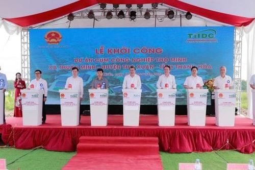 Thanh Hóa: Khởi công dự án Cụm công nghiệp Thọ Minh có tổng vốn đầu tư khoảng 180 tỷ đồng