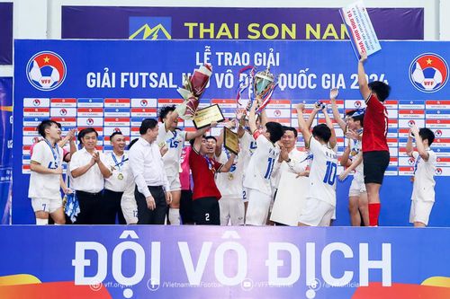 Thái Sơn Bắc lần đầu đăng quang Giải futsal vô địch U.20 quốc gia 2024