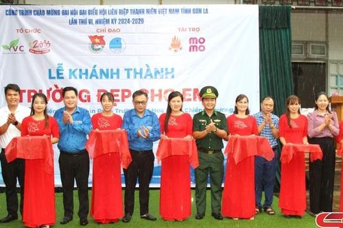 Khánh thành công trình 'Trường đẹp cho em'