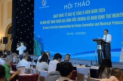 Việt Nam đạt được bước tiến mạnh mẽ trong công tác bảo vệ tầng ô-dôn