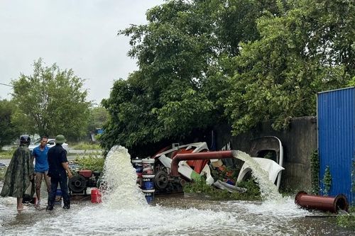 Nam Định: Tập trung khắc phục thiệt hại do ngập lụt sau bão số 3
