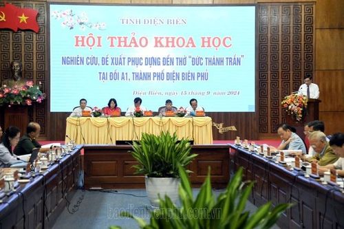Nghiên cứu, đề xuất phục dựng Đền thờ Đức thánh Trần tại Di tích Đồi A1