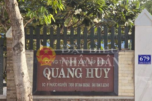 Công ty TNHH MTV Xây lắp điện Quang Huy: Trúng gói thầu hơn 13 tỷ đồng, tiết kiệm cho ngân sách 20 triệu đồng