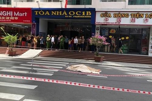 Nam thanh niên tử vong do rơi từ tầng cao một tòa nhà ở phố biển Nha Trang