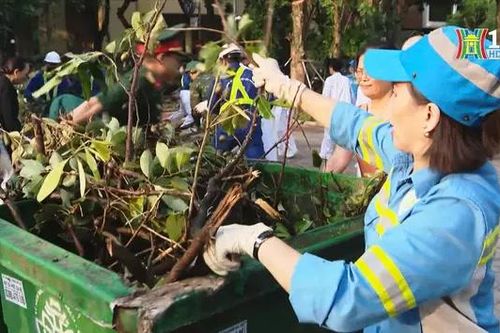 Hà Nội quyết tâm hoàn thành chiến dịch 'dọn dẹp sau bão'