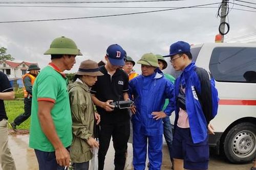 Ứng dụng thiết bị bay không người lái vào công tác cứu hộ, cứu trợ lũ lụt