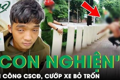 Sáng 16/9: Nghẹt thở quá trình truy bắt con nghiện 'thông chốt' tấn công CSCĐ, cướp xe bỏ trốn