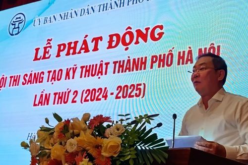 Chính thức phát động Hội thi Sáng tạo Kỹ thuật Hà Nội lần thứ 2