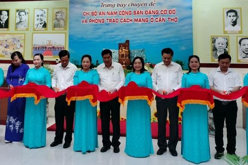 Trưng bày chuyên đề 'Chi bộ An Nam Cộng sản Đảng Cờ Đỏ và phong trào cách mạng ở Cần Thơ'