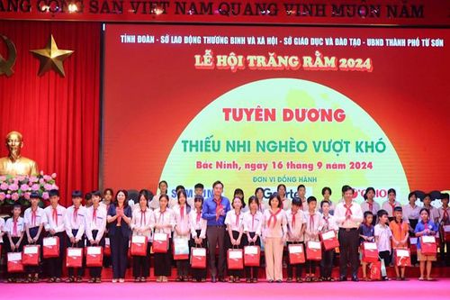 Bắc Ninh: Mùa trăng của lòng nhân ái, thắp sáng ước mơ