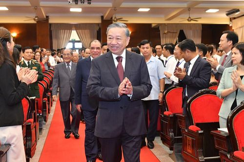 Tổng Bí thư, Chủ tịch nước Tô Lâm dự Lễ kỷ niệm 75 năm truyền thống Học viện Chính trị Quốc gia Hồ Chí Minh