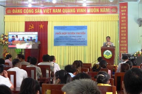 Tuyên truyền, quán triệt Chỉ thị số 32-CT/TW ngày 10/4/2024 của Ban Bí thư cho ngư dân