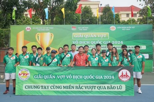 Khai mạc Giải Quần vợt vô địch quốc gia năm 2024