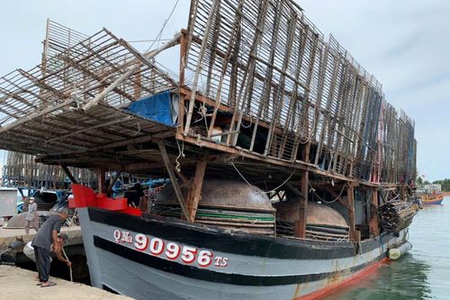 Gian nan nghề câu mực khơi