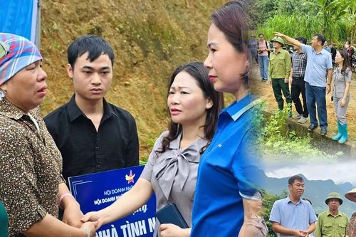 Doanh nhân trẻ hỗ trợ đồng bào thiệt hại do mưa lũ tại Bát Xát