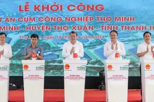 Khởi công cụm công nghiệp Thọ Minh hơn 15 ha tại Thọ Xuân, Thanh Hóa