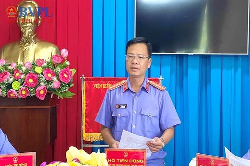 VKSND tỉnh An Giang kiểm tra nghiệp vụ tại VKSND huyện Phú Tân