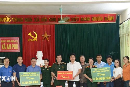 Hà Nội: Động viên, hỗ trợ người dân huyện Mỹ Đức bị thiệt hại do mưa bão