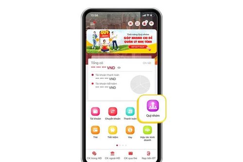 Minh bạch, sao kê rõ ràng qua tính năng Quỹ nhóm của HDBank