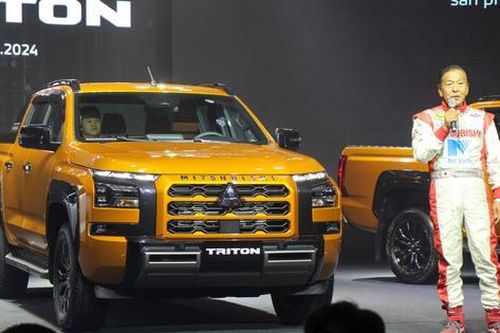 Giá xe Mitsubishi Triton 2024 mới nhất tháng 9: Ưu đãi 50% phí trước bạ